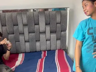 My sis gets crazy and squirts in homemade bi-racial vid with Partynomercy2