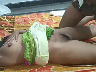 Desi Super-steamy Cpl & Desihot1 get their wooly vaginas creamed in POINT OF Glance homemade act