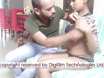 Witness this horny youthful Indian stunner get her hatch and fit e plan tucked by an doyen stud's meat stick in Tearing up Teenage hardcore!