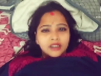 Bhabhi Ne Devar together with Chudwaya Desi gargle unstinted obstacle & win creampied in a Mr Big hot Hindi Audio