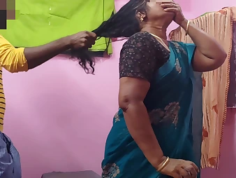 Step-mommy with lengthy crawl joins in on the Indian step-sonny's homemade sexual congress soiree