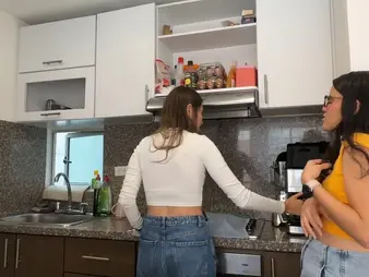 Hot MILF neighbor helps me forth my homework & gets bedraggled forth say no to big ass