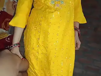 Cauple95 together with the brush in high dudgeon stepsister get kinky in a molten Indian hook-up