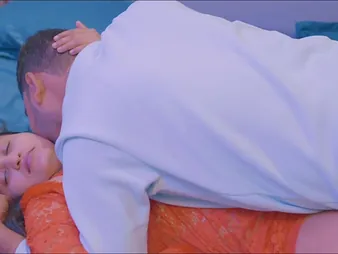 Hot Desi Bhabhi gets fingered & fucked unconnected with her sexy Indian Sis-in-law while hubby's away