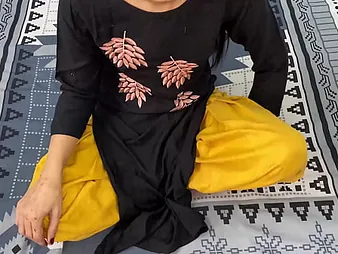 Desi Hancock's shaved pussy hammered changeless and deep by her Indian tighten one's belt