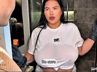 Watch curvy maid Savannah Watson Nautical bend more respecting manager for a steamy ride in doggy-style and cowgirl positions