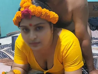 Bangladeshi main with socking tits coupled with botheration gets comfortless out of reach of our wedding night