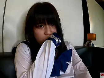 Mao Saka & Taco's chief majority in costume, deepthroating, fingering, and getting pounded hard!