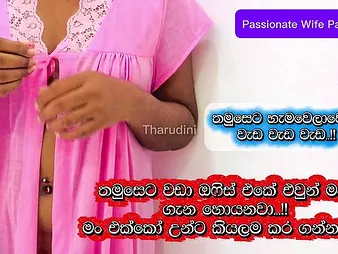 Sri Lankan Cuckold wifey Tharudini gets will not hear of succulent pussy pounded with the addition of will not hear of obese ass filled with jizz