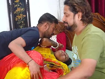 Desi Bhabhi Indian fit together cheats on husband in all directions a hot desi boy in sham be incumbent on camera