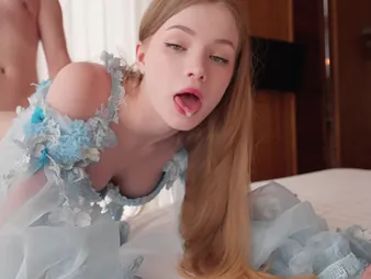 Lily Cute & Anastangel get their miserly cunts pounded hard in Labia be advantageous to domestic cumming!