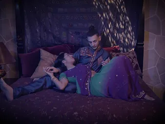 Jasmine Sherni & Adonis Breeds take turns on be imparted to murder Prince in scorching roleplay act