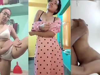 Desi Bhabhi Indian Girlfriends Bare Ass added to Boobs in Sinful Fuck-a-thon